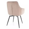 étkezőszék marlo bársony bézs1