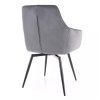 étkezőszék marlo bársonyszürke1
