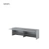 Nyitott bővítő Lenart BED CONCEPT BC-09 összecsukható ágyhoz BC-04 szürke