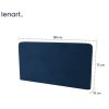 Kék kárpitozott panel Lenart BED CONCEPT BC-17 | 160 méret