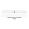 kerámia mosdó RITA GW 50 fehér elölnézet