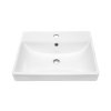 kerámia mosdó RITA GW 50 fehér felülnézet