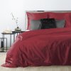 Egyszemélyes ágynemű DINA | bordó 140 x 200 cm 0
