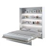 Ágy polcokkal BED CONCEPT BC-13 | 180 x 200 cm összecsukva LED világítással