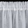 Rövid függöny LARI P | fehér 150 x 30 cm 2