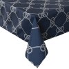 Kerti terítő GARDEN 15G | sötétkék/fehér 140 x 220 cm 1