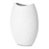 Kerámia váza RISO 4 | fehér 18 x 9 x 26 cm 0