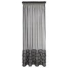 Függöny CARLI P | fekete 140 x 270 cm 2