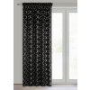 Sötétítő függöny MILLE P | fekete/ezüst 140 x 270 cm 1