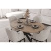OSLO ovális étkezőasztal 138x100cm étkezőrésszel