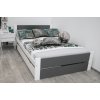 praktikus ágy LEA szürkefehér 80x200 cm