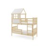Montessori emeletes ágy Kacper 90x190cm fehér b fenyő