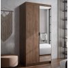 modern-öltözködő-gardrób-ellen-2D1-barna-tükörrel