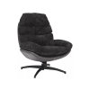 rendkívüli GISELLE karosszék, fekete kivitelben