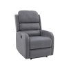 Pegas bársony szürke dönthető fotel
