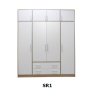 Rendkívüli SMART SRL1 gardrób, tökéletes fehér színben