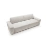 A stílusos BOULI bézs kanapé teljes egészében kárpitozott.