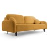 modern kanapé felhő elma15 mustárszínű oldalnézet