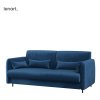 Kék kanapé Lenart Bed Concept BC-19 185 cm széles