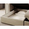 BLENVI bézs színű kanapéágy tárolóhellyel