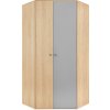 PIXEL PX2 sarokgardrób modern dizájnnal és elegáns vonalakkal
