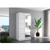 ORLANDO gardróbszekrény fehér 100 cm