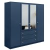kapitányi szekrény fali 2 d4 sötétkék