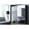 VIGO 200 gardróbszekrény tolóajtóval és tükörrel
