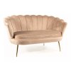 kivételes CAMELLIA 2 VELVET kanapé, tökéletes bézs dizájnban