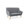 modern karosszék NORDIC 2 szövet Cblo 14 szürke