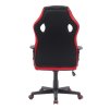 dakar irodai szék hátulról fekete piros