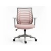 irodai szék Q320 rózsaszín karfával