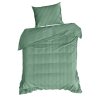 Egyszemélyes ágynemű VERA | menta 140 x 200 cm 2