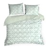 Francia ágyneműhuzat SPRING 101 | menta/fehér 220 x 200 cm 1