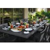 MORNY exte grafit kerti asztal nagyméretű