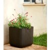 barna virágtégla-ültető-ml-39-cm