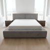 dizájner franciaágy maxon szürke 160x200cm
