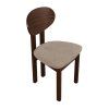 Divo 3 aragon diófa étkezőszék 20 kárpitozott ülőfelülettel