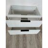 DELLA fehér szekrény 80 cm, nyitott fiókkal