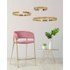 modern bárszék delta rózsaszín a belső - másolat