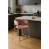 modern bárszék delta rózsaszín a konyhában
