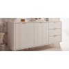 LINA komód 163 2D3S bézs színű részlet
