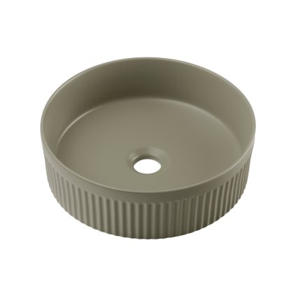 Lavoar ceramic BEYOND 2 măsliniu mat 36 cm