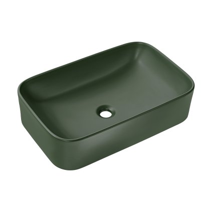 chiuvetă ceramică kama mfg 60 verde de sus