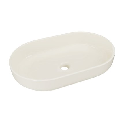 chiuvetă ceramică RIVER 2 E 6594 ivory mat