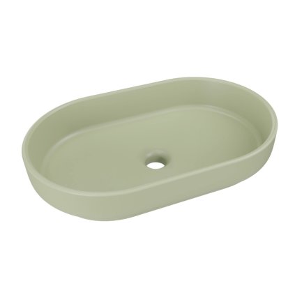 chiuvetă ceramică RIVER 2 E 6594 măsliniu mat