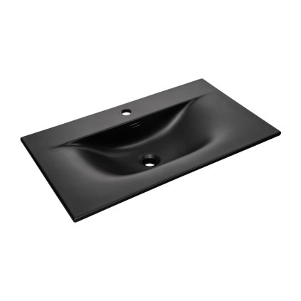 lavoar ceramic SKY1 80 negru mat