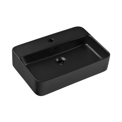 lavoar ceramic TRUST 2 negru