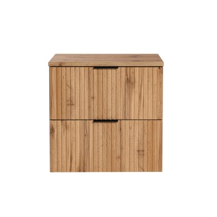 Dulap practic pentru lavoar Adel Oak 82 60 cu blat