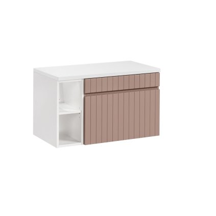 Dulap de baie cu blat iconic rose d80 2